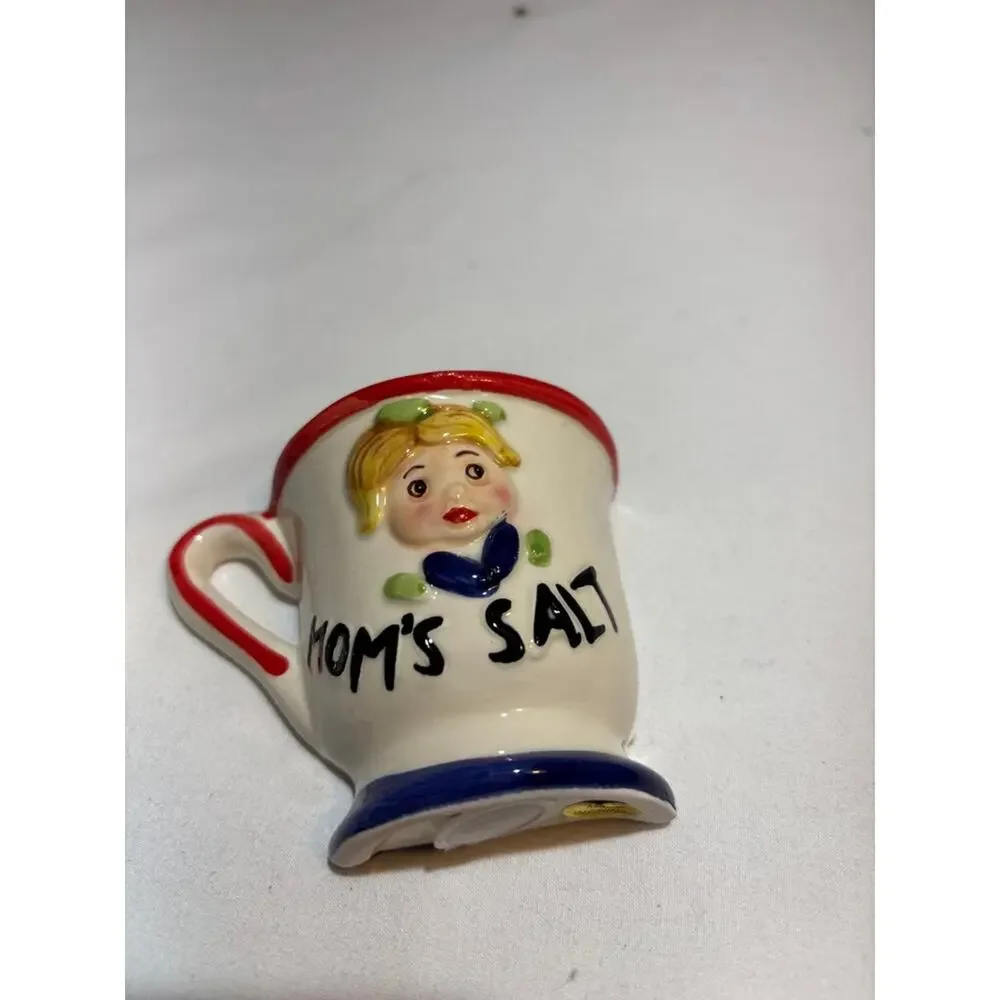 Vintage Mom's Salt and Pop's Pepper Shaker Set